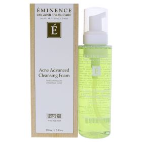 Acne Advanced Cleansing Foam by Eminence for Unisex - 5 oz Cleanser