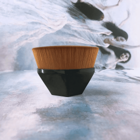 Foundation Brush BB Cream Makeup Brushes Loose Powder Brush Flat Kit (Option: Black5pcs)