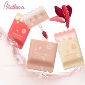 Maysoo(#01) Milk Candy Lip Cream – Soft Matte Finish, Long-lasting, Hydrating, Cute Candy-Inspired Design, Precision Tip Application(#01) (Option: Default)