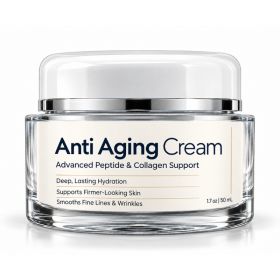 Anti Aging Peptide Face Cream With Niacinamide Hyaluronic Acid Ceramides For Fine Lines (Option: 1 Jar)
